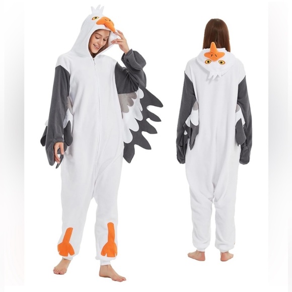 Seagull Onesie Adult L - Picture 8 of 10